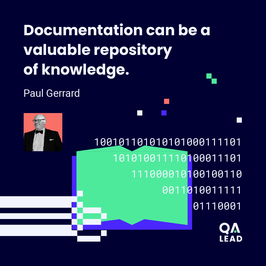 Documentation can be a Valuable Repository of Knowledge